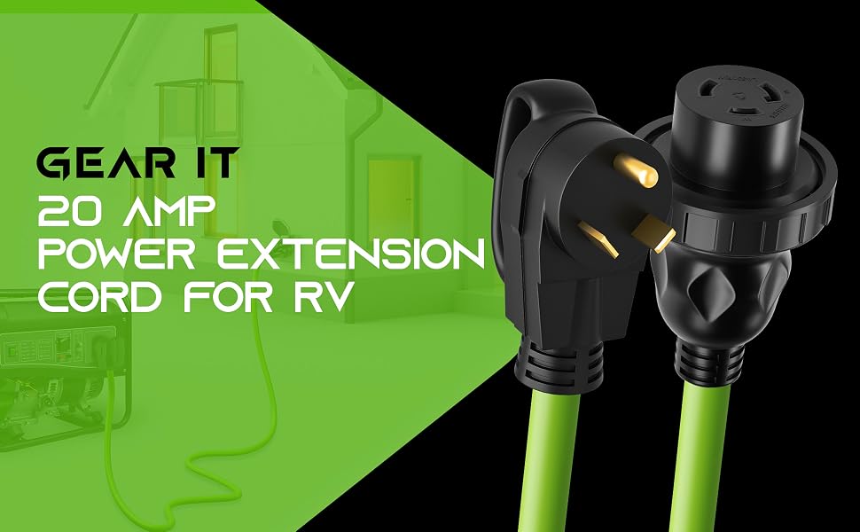 20 Amp RV Extension Cord 75 Ft