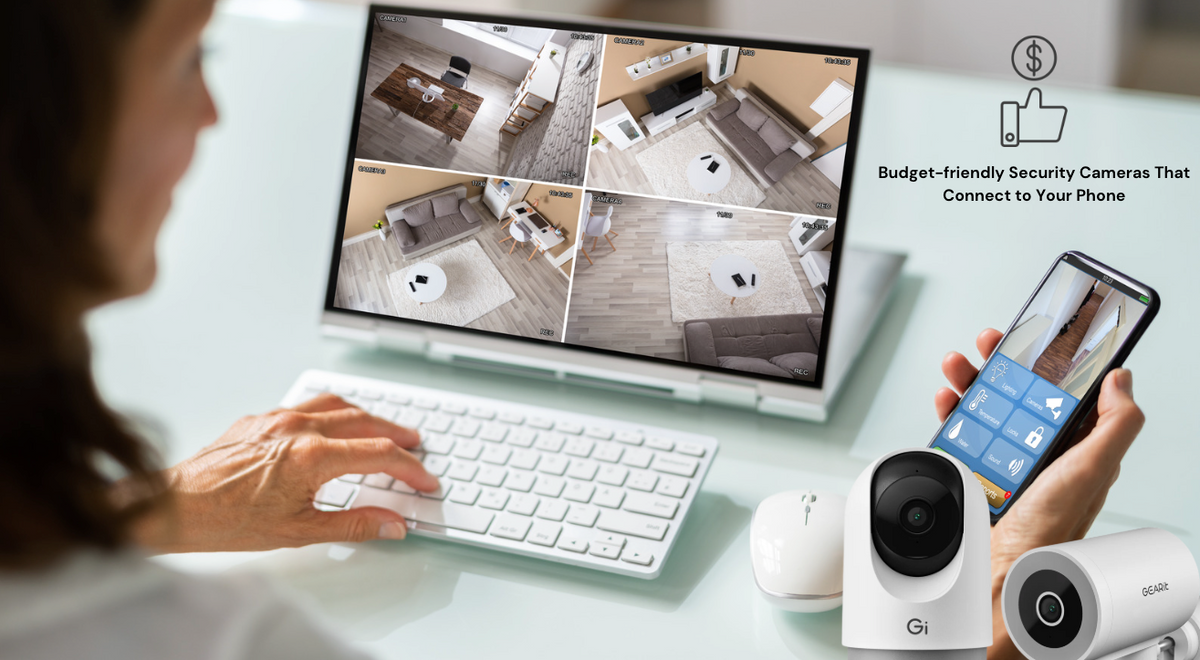 Budget-friendly Security Cameras That Connect to Your Phone - GEARit
