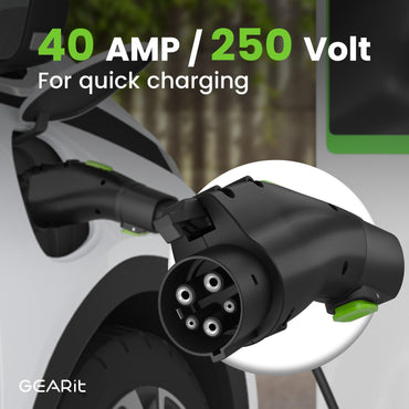 Tesla to J1772 Adapter for EV, Compatible With Tesla (NACS) Chargers