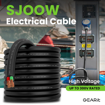 Conductors_4-Conductor | GEARit SJOOW 4-conductor portable power cord detail 1