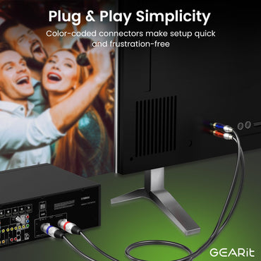 Dual XLR Female to Dual RCA Male Cable