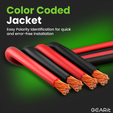 12 Gauge Power Ground Electrical Wire Copper Clad Aluminum Single Conductor 2 Primary Colors