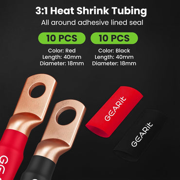3:1 adhesive lined heat shrink tubing