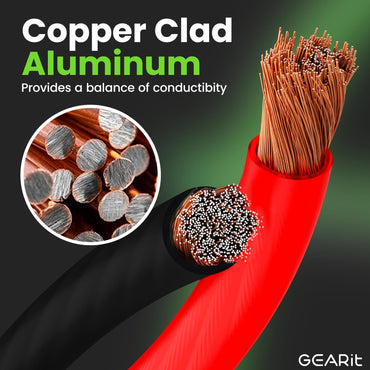 16 Gauge Power Ground Electrical Wire Copper Clad Aluminum Single Conductor 4 Primary Colors