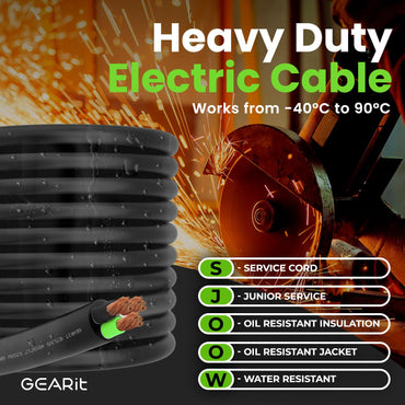 Conductors_3-Conductor | GEARit SJOOW 3-conductor portable power cord detail 3