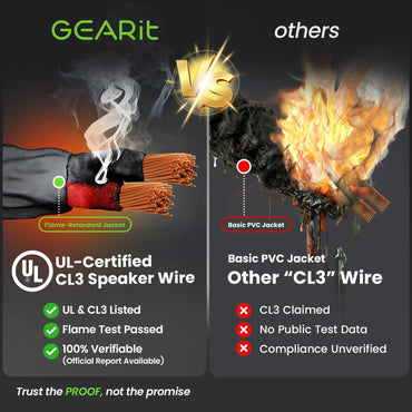 16/4 AWG OFC Outdoor Speaker Wire, Black
