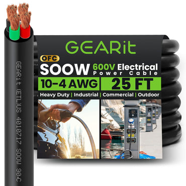 10/4 SOOW OFC Power Cable 600V Electric Wire