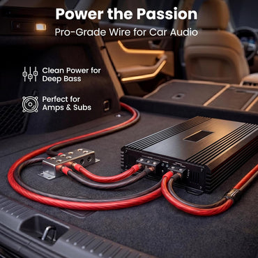 Power the passion: pro-grade wire for car audio