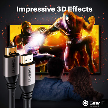 4K HDMI Cable CL3 Rated - HDMI 2.0b - 4K@60hz, Black