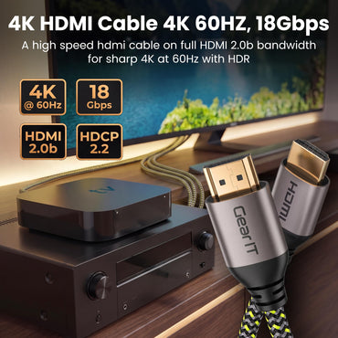 4K HDMI Cable, 4K@60Hz