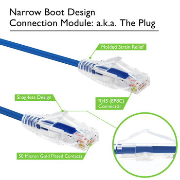 GEARit slim Cat6 patch cable