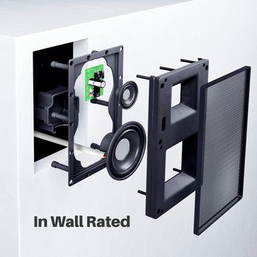 16/2 Audio Speaker Wire 16 Gauge CCA - CL2 Rated for In Wall Installation
