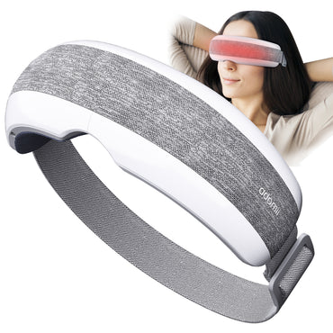 Adomii Heated Eye Massager with Adjustable Strap Multiple Modes & Music