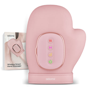 Adomii Hand Massager with Heat & Compression 9 Airbags 5-Finger Design