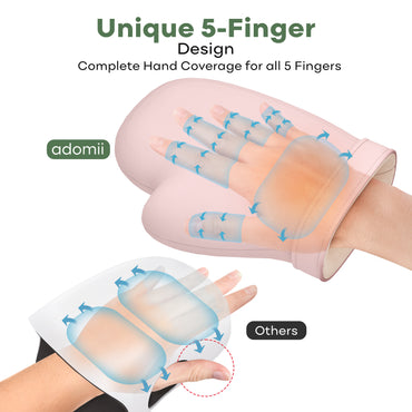 Adomii Hand Massager with Heat & Compression 9 Airbags 5-Finger Design
