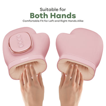 Adomii Hand Massager with Heat & Compression 9 Airbags 5-Finger Design