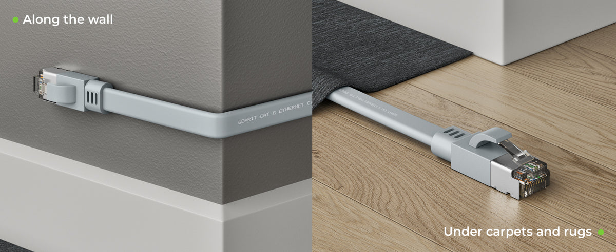 Flat & Flexible, Space-Saving Design