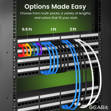 Cat 6 Ethernet Patch Cable (20-Pack)