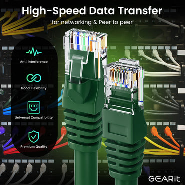 Cat 6 Ethernet Patch Cable (20-Pack)