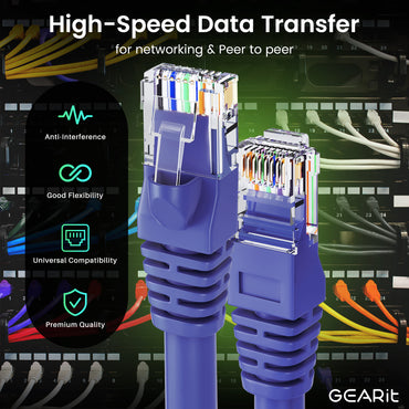 Cat 6 Ethernet Patch Cable (20-Pack)