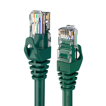 Flexible Soft Boot Cat6 Ethernet Patch Cable, Green