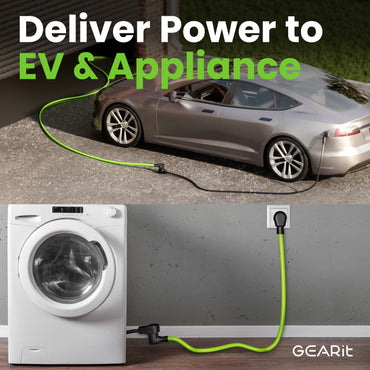 10/3 30 Amp NEMA 10-30P to 10-30R STW Extension Cord