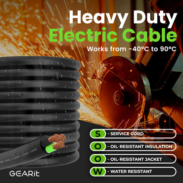 12/3 SOOW OFC Power Cable 600V Electric Wire