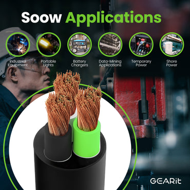 12/3 SOOW OFC Power Cable 600V Electric Wire