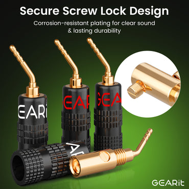 6 Pairs 2mm Pin Plug Speaker Banana Plugs