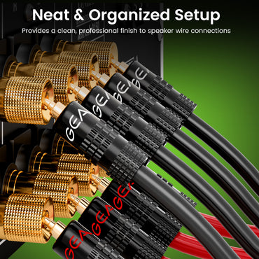 6 Pairs 2mm Pin Plug Speaker Banana Plugs