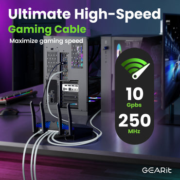 Gray Cat6 Flat Outdoor Ethernet Cable