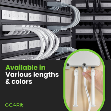White Cat6 Flat Outdoor Ethernet Cable