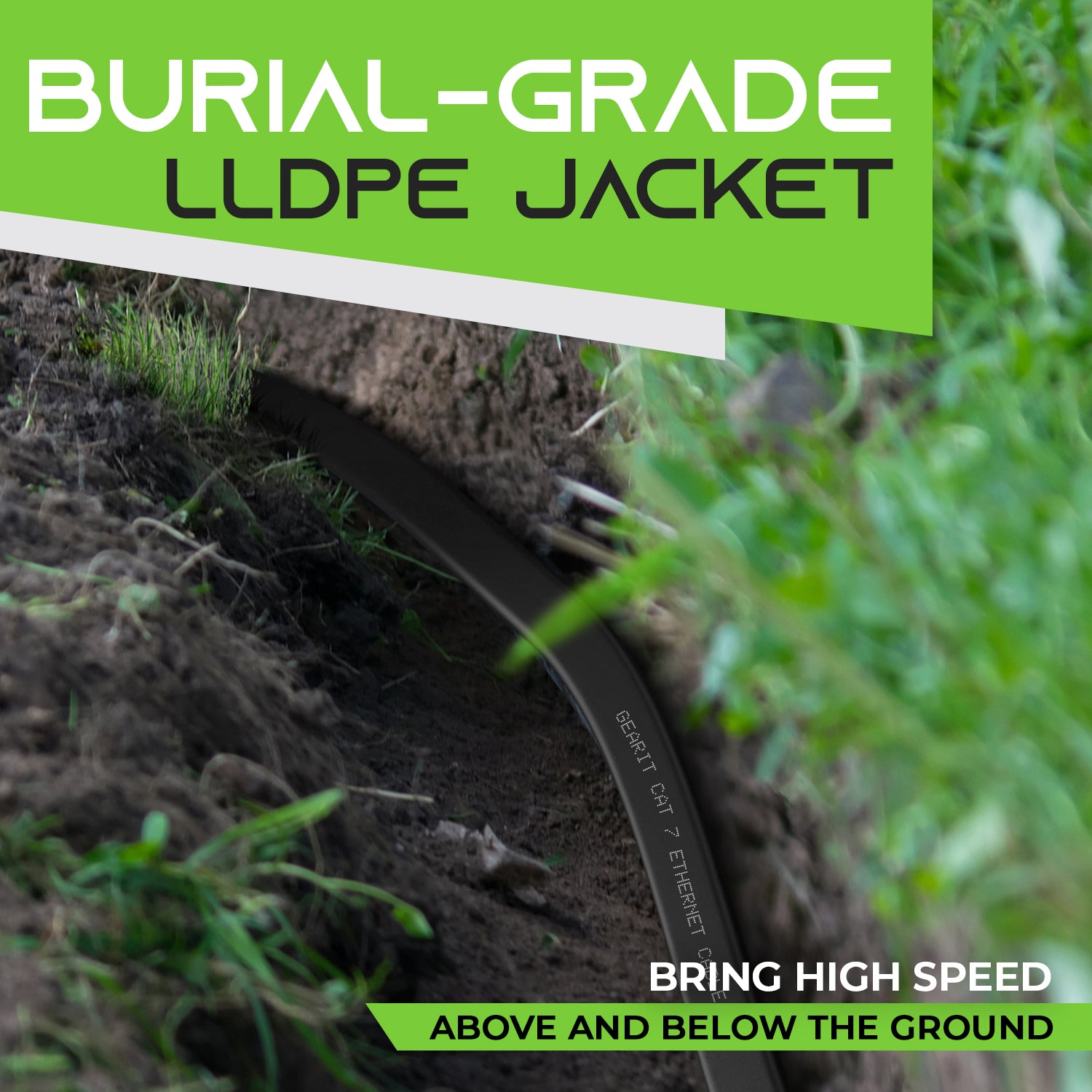 Cat7 Flat Outdoor Cable GEARit