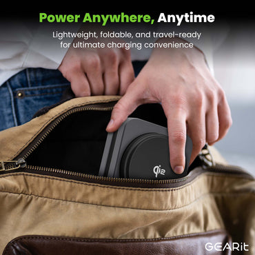 GEARit 3-in-1 Qi2 MagSafe Wireless Charging Station