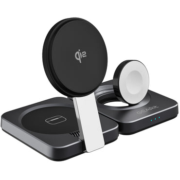 GEARit 3-in-1 Qi2 MagSafe Wireless Charging Station