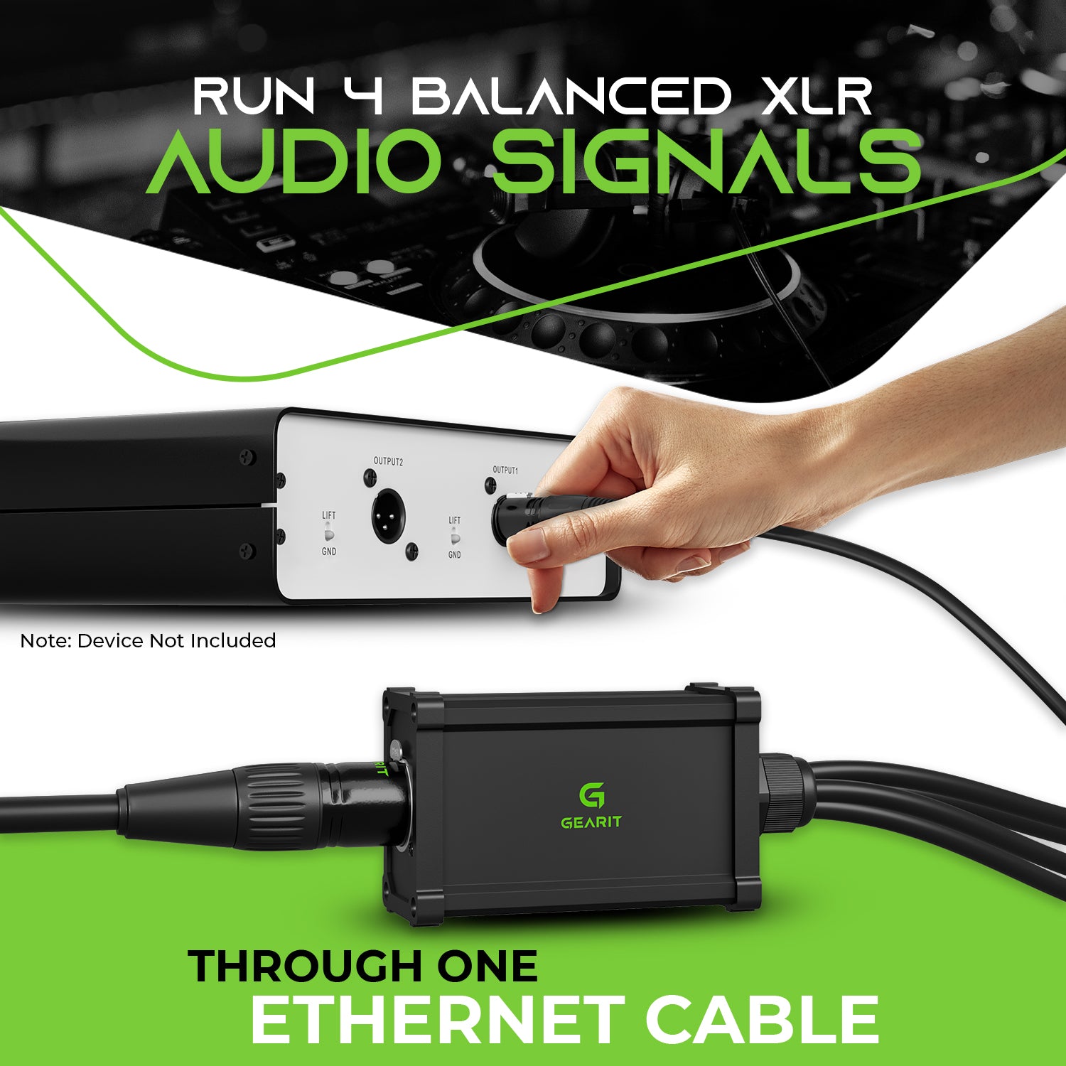 jindaaudio 4-kanaals multi-netwerk, 3-pins XLR mannelijk en vrouwelijk naar Ethercon kabelkanalen, DMX over netwerkkabelverlenger, compatibel RJ45 Cat5/Cat6 Ethernet-extender (1 paar: 4 mannelijk 4 jindaaudio 4-kanaals multi-netwerk, 3-pins XLR mannelijk en vrouwelijk naar Ethercon kabelkanalen, DMX over netwerkkabelverlenger, compatibel RJ45 Cat5/Cat6 Ethernet-extender (1 paar: 4 mannelijk 4