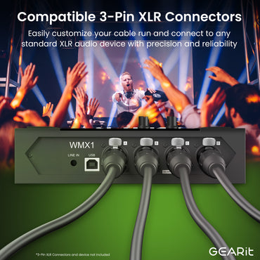 XLR / DMX OFC Bulk Cable, 300 Feet