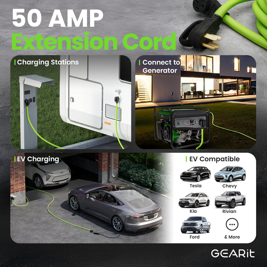 Connect to Generators & Chargers