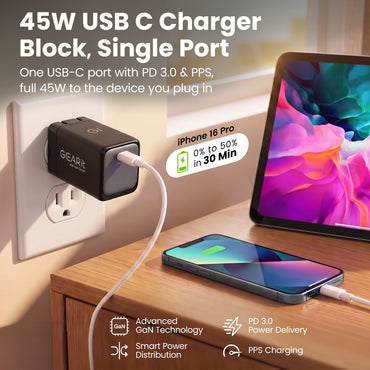 45W USB-C Super Fast GaN Charger