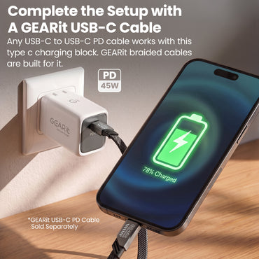45W USB-C Super Fast GaN Charger
