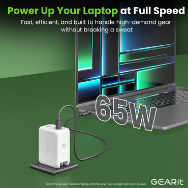 65W USB-C Super Fast GaN Charger