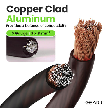 1/0 Gauge CCA Electrical Power Ground Wire