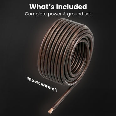 color_black | 1/0 Gauge CCA Wire - 50 Feet / Black, image 7