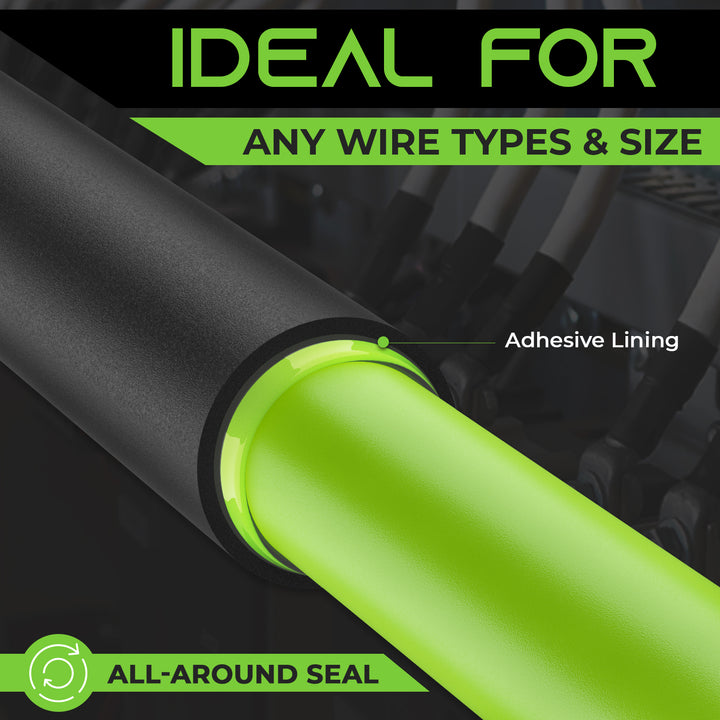 Dual-Wall Heat Shrink Tubing 3:1 Ratio Adhesive Lined, 50 Feet GearIT