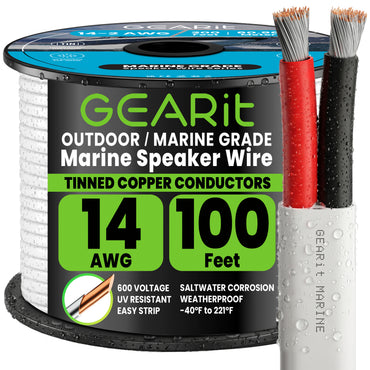Marine Wire - 14 AWG / 2 Conductor / 100 Feet, image 1