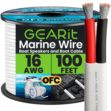 16/2 AWG OFC Marine Speaker Cable - Tinned Copper Wire