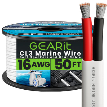 16/2 AWG OFC Marine Speaker Cable - Tinned Copper Wire