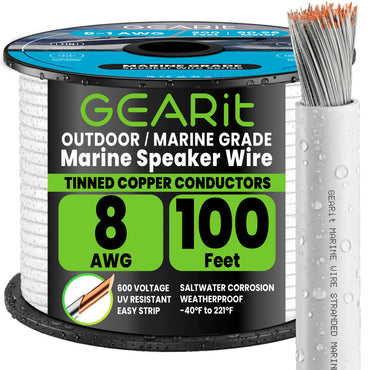 Marine Wire - 8 AWG / 1 Conductor / 100 Feet, image 1