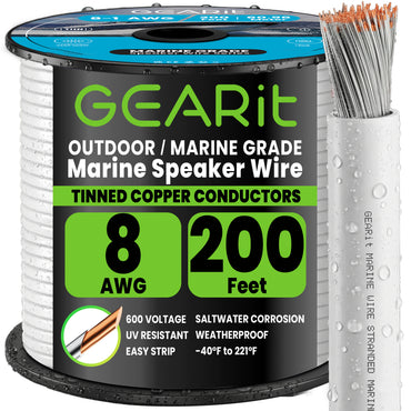 Marine Wire - 8 AWG / 1 Conductor / 200 Feet, image 1