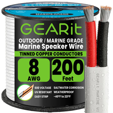 Marine Wire - 8 AWG / 2 Conductor / 200 Feet, image 1